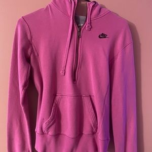 Nike hoodies. Pink hoodie size small , grey hoodie size medium